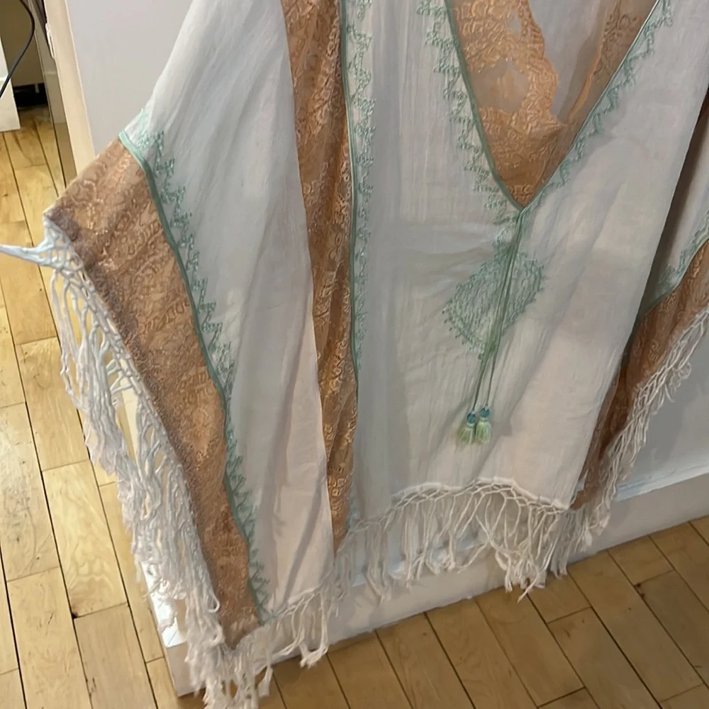 Fleur de Pirate Embroidered Caftan OS - Picture 7 of 14